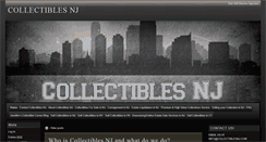 Desktop Screenshot of collectiblesnj.com